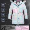 Chrisuno Girl's Long Parka Warm Winter Coat Water Resistant ...