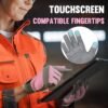 HANDLANDY Women Safety Work Gloves Utility Touch Screen Work...