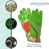 DIGZ Signature High Performance Women's Gardening Gloves wit...