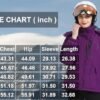ELLSWOS Womens Winter Coats Waterproof Ski Jacket Warm Snow ...