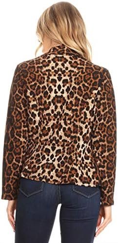 Women's Solid Basic Casual Long Sleeves Work Office Outerwea...