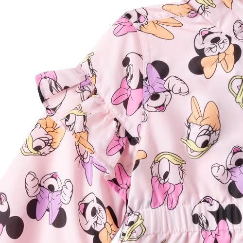 Disney Minnie Mouse Girls Water Resistant Windbreaker Jacket...