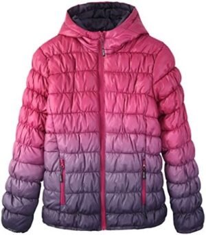 Girls Lightweight Puffer Jacket: Kids Packable Outdoor Water... Girls Lightweight Puffer Jacket: Kids Packable Outdoor Water...