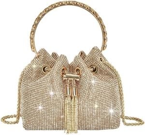 TOPALL Upgrade Rhinestone Evening Bag Bling Purse Sparkly Di... TOPALL Upgrade Rhinestone Evening Bag Bling Purse Sparkly Di...