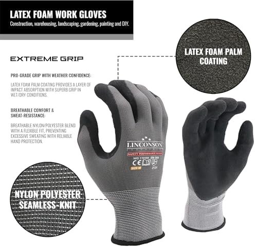 linconson 12 Pack Safety Performance Series Construction Mec...