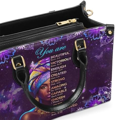 Leather Handbag For Black Women - Tote Bags For Women - Chri...