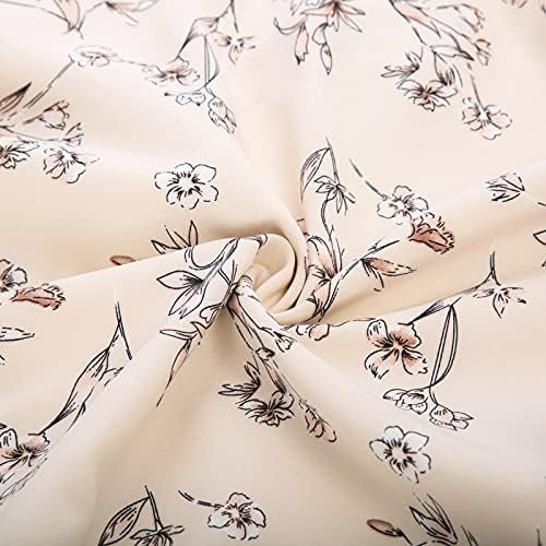 JASAMBAC Women's Floral High Low Dress for Wedding Guest Flo...