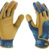 Miracle-Gro MG86213/WML Premium Goatskin Padded Palm Gloves