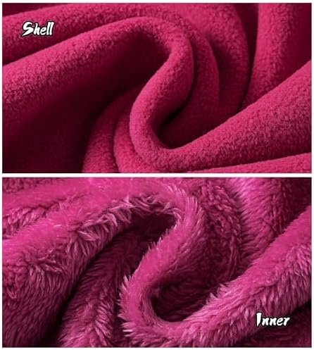 Kids Boys Girls Polar Fleece Jacket with Hood Toddler Outerw...