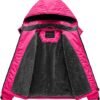 CREATMO US Girl's Waterproof Ski Jacket Warm Winter Snow Coa...
