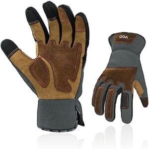 Vgo... 1-Pair Gardening Gloves Men, Safety Work Gloves, Punc... Vgo... 1-Pair Gardening Gloves Men, Safety Work Gloves, Punc...