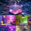 Lepro B1 AI Smart Light Bulbs - WiFi & Bluetooth RGBWW Color...