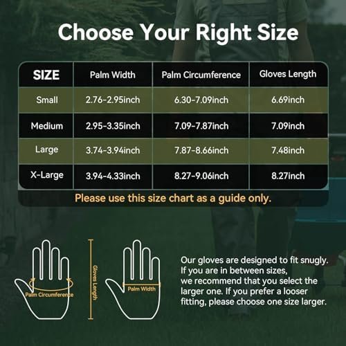 OZERO Deerskin Women Garden Gloves: Touch Screen | Breathabl...