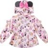 Disney Minnie Mouse Girls Water Resistant Windbreaker Jacket...