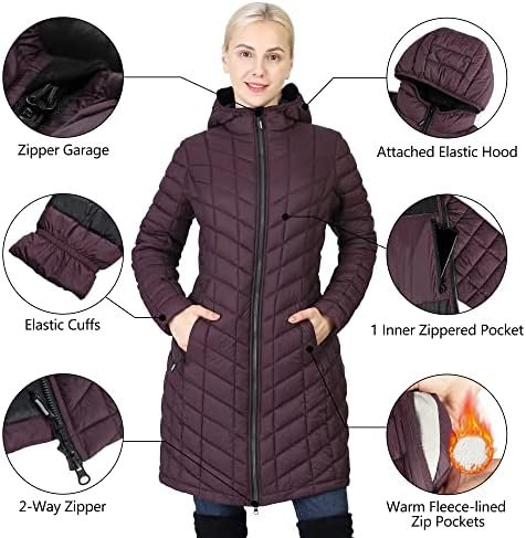 Outdoor Ventures Women's Maryan Hooded Ultra Lightweight War...