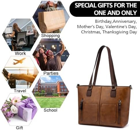 LOVEVOOK Purses Tote Bag for Women, Handbags Large Shoulder ...