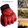 HANDLANDY Anti Vibration Gloves, SBR Padding, TPR Protector ...