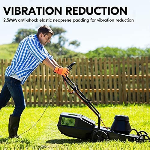 Vgo... 1-Pair Gardening Gloves Men, Safety Work Gloves, Punc...