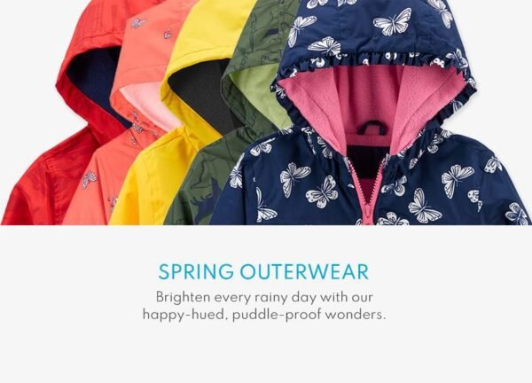 Carter's Girls' Her Favorite Rainslicker Rain Jacket