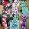 FANDEE Plus Size Maxi Dress for Women Casual Summer Sundress...