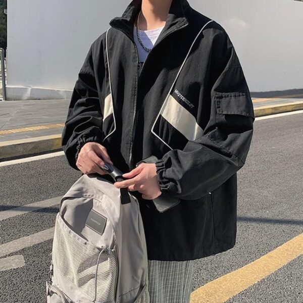 Sumleno Y2k Jacket for Women Zip Up Bomber Jacket Y2k Clothi...