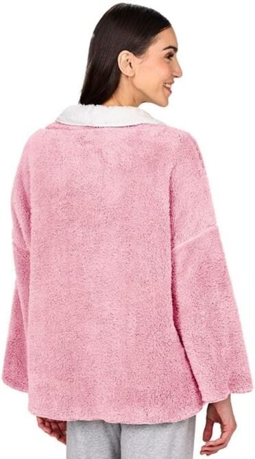 Lakeside Collection Women's Reversible Fleece Jacket, Versat...