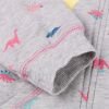 Baby Girl Zip-up Jacket Rainbow Unicorn Cotton Hoodie Sweats...