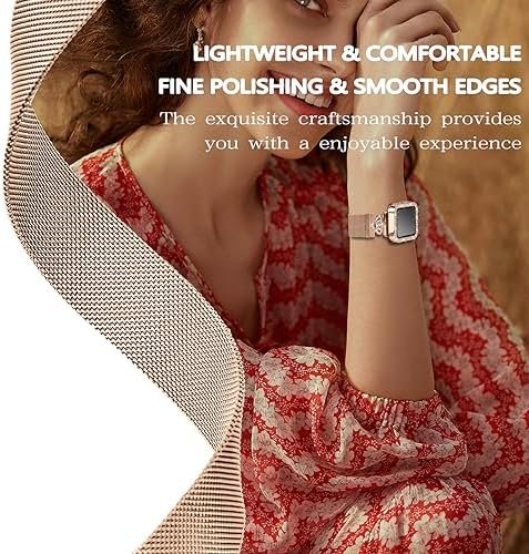 Magnetic Band Compatible with Apple Watch 38mm 40mm 41mm 42m...