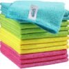 HOMEXCEL Microfiber Cleaning Cloth,12 Pack Cleaning Rag,Clea...