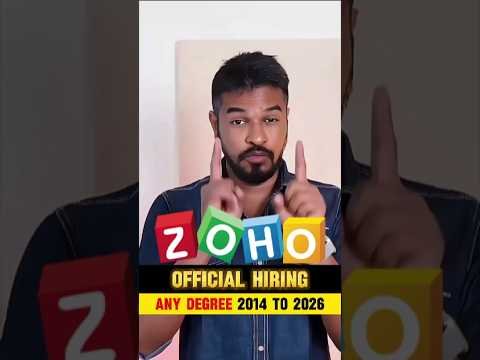 NO CODING ZOHO JOBS #shorts #tamil #job #zoho #itjobs