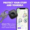 Tile by Life360 Mate (2024) Bluetooth Tracker, Keys Finder a...