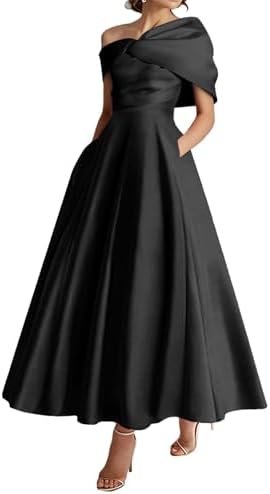Verngo One Shoulder Mother of The Bride Dresses for Women Verngo One Shoulder Mother of The Bride Dresses for Women Sa...