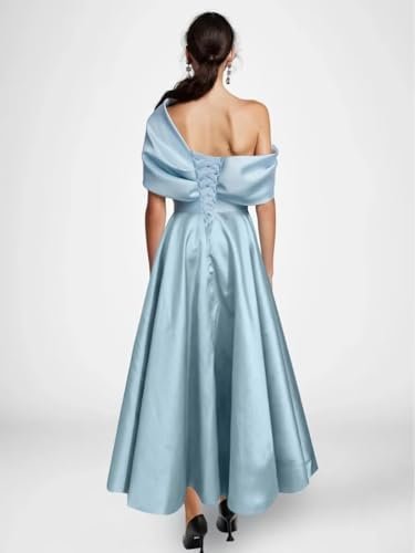 Verngo One Shoulder Mother of The Bride Dresses for Women Sa...