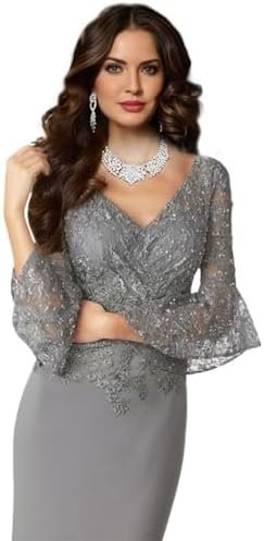 Mother of The Bride Dresses Long Mermaid Lace Formal Evening...