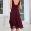 Mother of The Bride Dresses for Wedding Scoop Neck A Line Te...