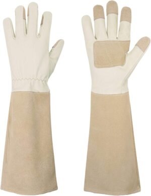 HANDLANDY Rose Pruning Gloves for Men & Women, Long Thorn HANDLANDY Rose Pruning Gloves for Men & Women, Long Thorn Pr...