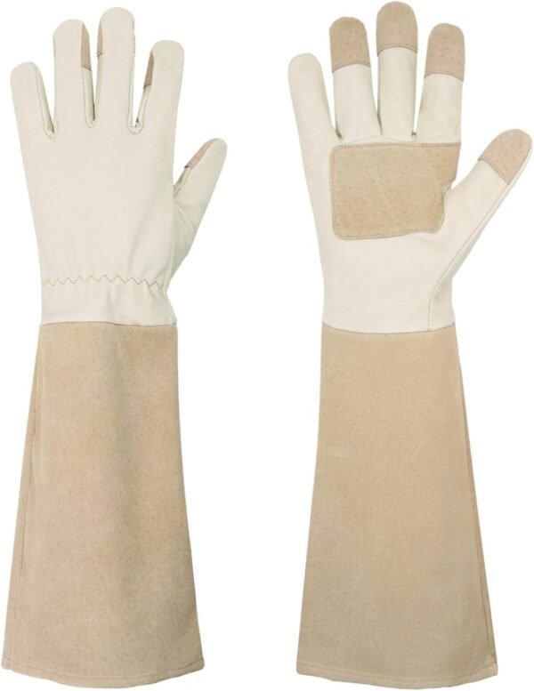 HANDLANDY Rose Pruning Gloves for Men & Women, Long Thorn Pr...