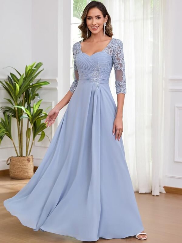 TORYEMY Mother of The Bride Dresses for Women Wedding 3/4 Sl...