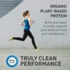 Organic Vegan Protein Powder, Vanilla Protein Powder with Pr...