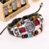 Trenro Women Lady Bohemia Wind Beaded Multilayer Hand Woven ...