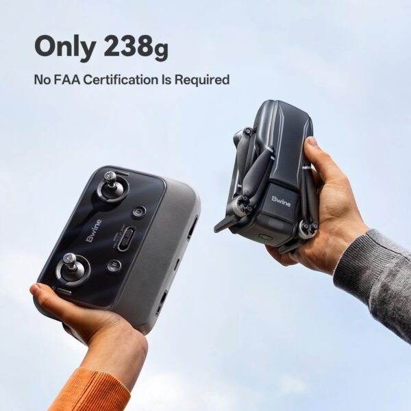 61TtmvtIbEL._AC_SL1300_.jpg Bwine F7MINI SE GPS Drones with Camera for Adults 4K, Only 238g, 70-Minute, TOF, 9842 FT Long Range, Auto Return, Follow Me, Circle & Waypoint Fly – Ideal for Beginners and Aerial Photography