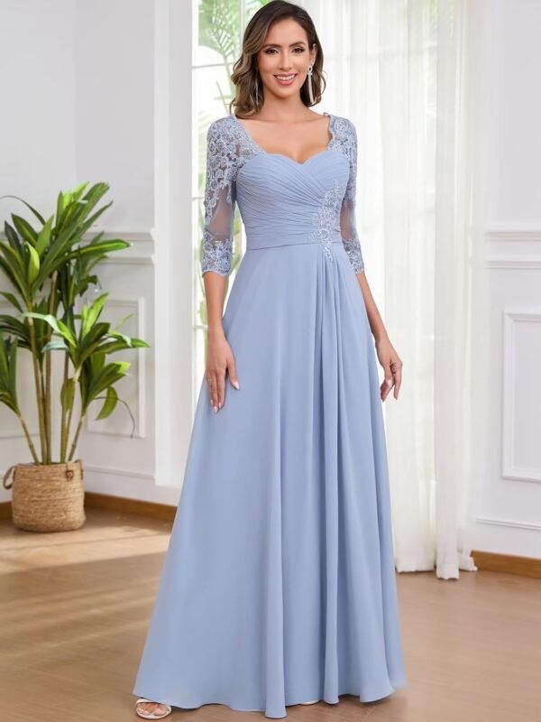 TORYEMY Mother of The Bride Dresses for Women Wedding 3/4 Sl...