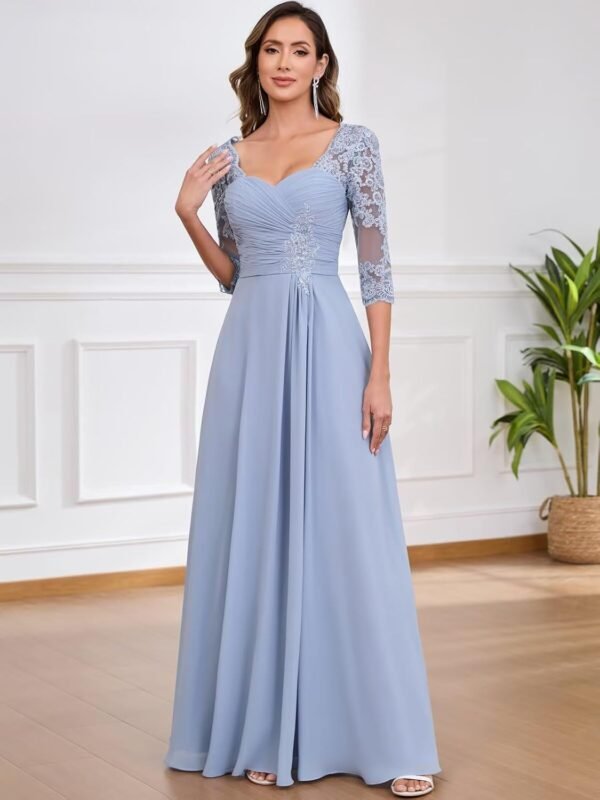 TORYEMY Mother of The Bride Dresses for Women Wedding 3/4 Sl...