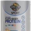Organic Vegan Protein Powder, Vanilla Protein Powder with Pr...