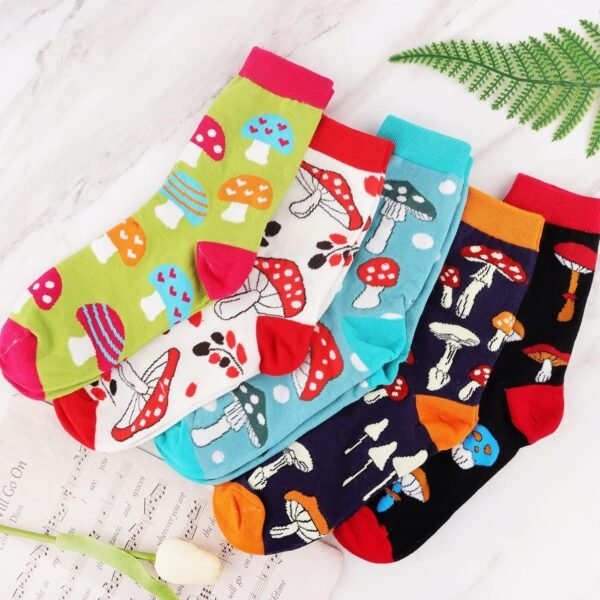 Jeasona Women's Mushroom Sunflower Cow Boston Terrier Pig So...