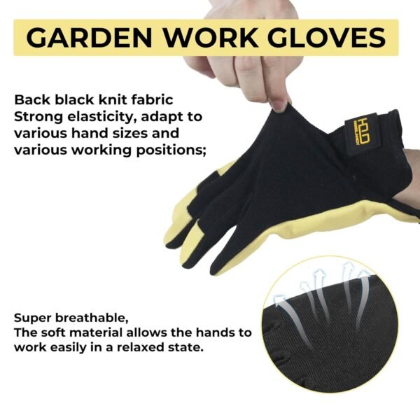 HLDD HANDLANDY Gardening Gloves for Men & Women, Ladies Thor...