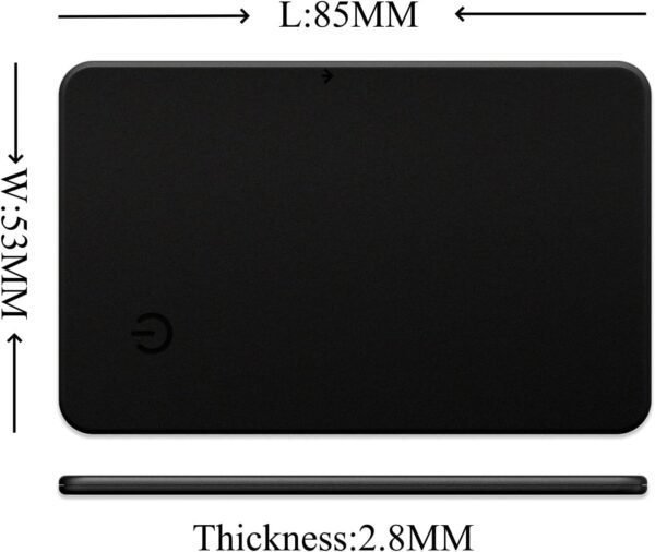 Wallet Tracker Card with Apple Find My[Apple MFi Certified],...