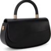 Milan Chiva Small Elegant Top Handle Purses for Women Mini F...