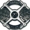 BL5-013 Full Size UAS FAA Commercial Drone Pilot Wings pin Black Tactical