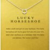 LANG XUAN Message Card Compass Pendant Necklace Friendship S...